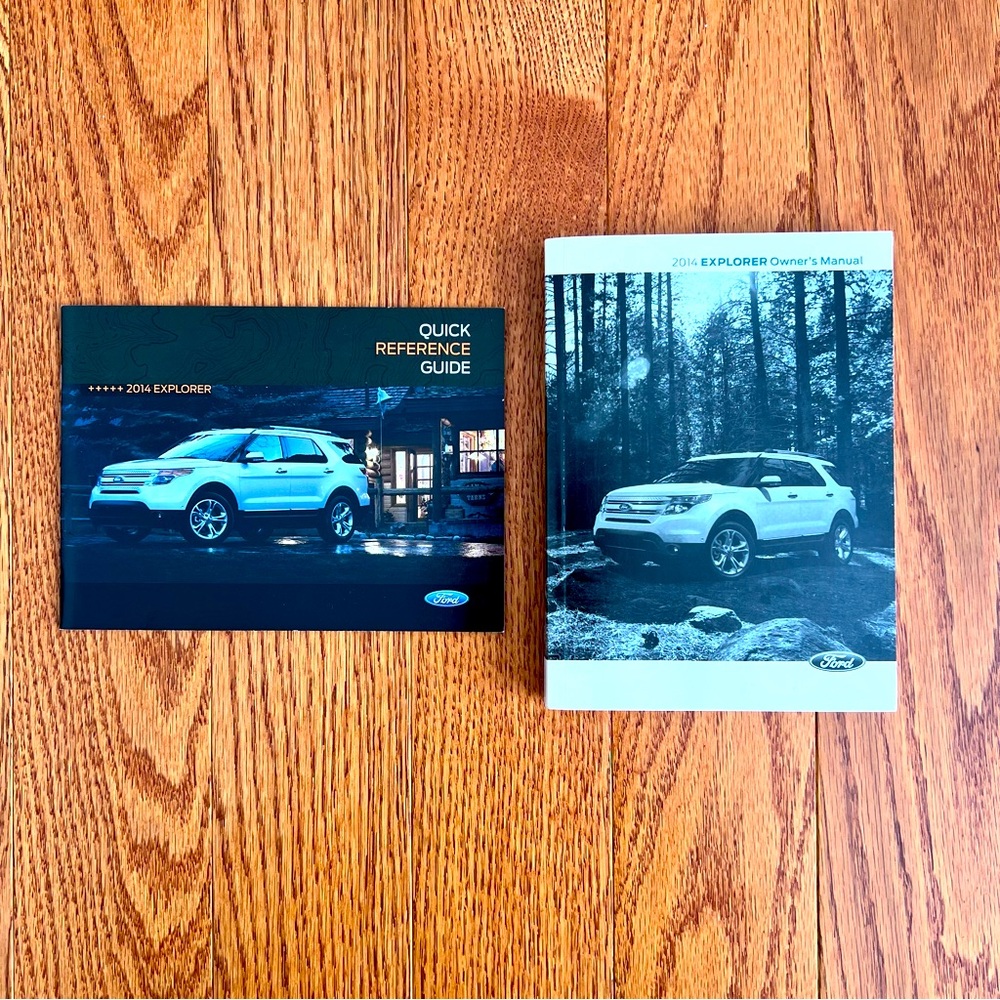 2014 Ford Explorer Owner’s Manual + Quick Reference Guide
